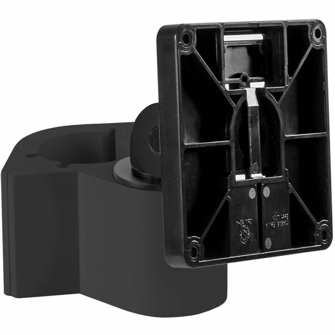 HAT Design Works 9170-104 Pole Mount for Monitor, Kiosk, Flat Panel Display - Vista Black - Landscape/Portrait