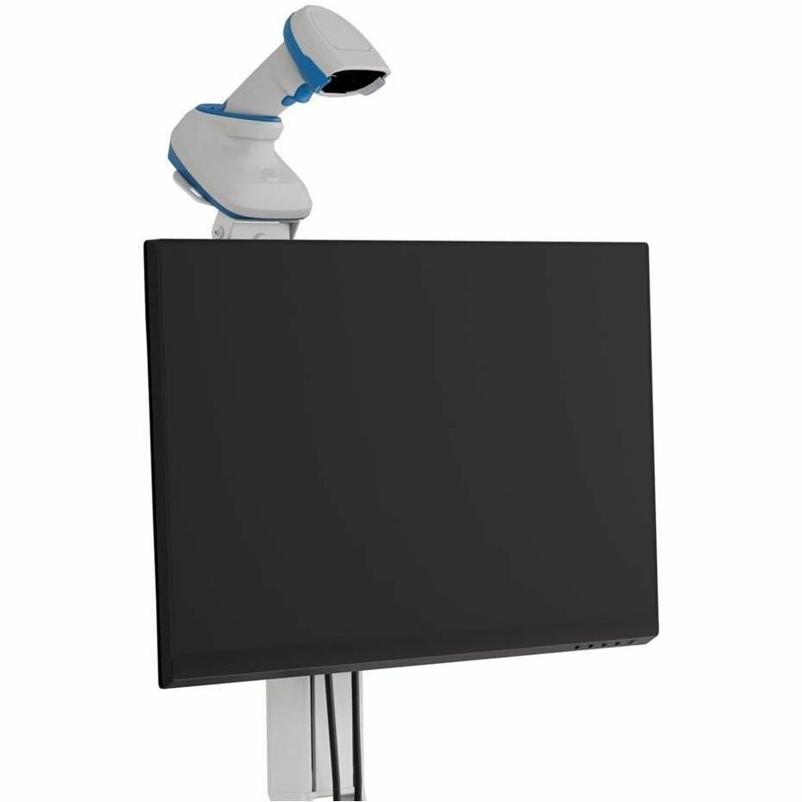 Ergotron Mounting Bracket for Monitor, Scanner, Bar Code Scanner, Document Holder - White