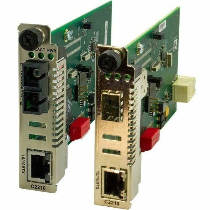 Transition Networks ION Fast Ethernet Media and Rate Converter Module