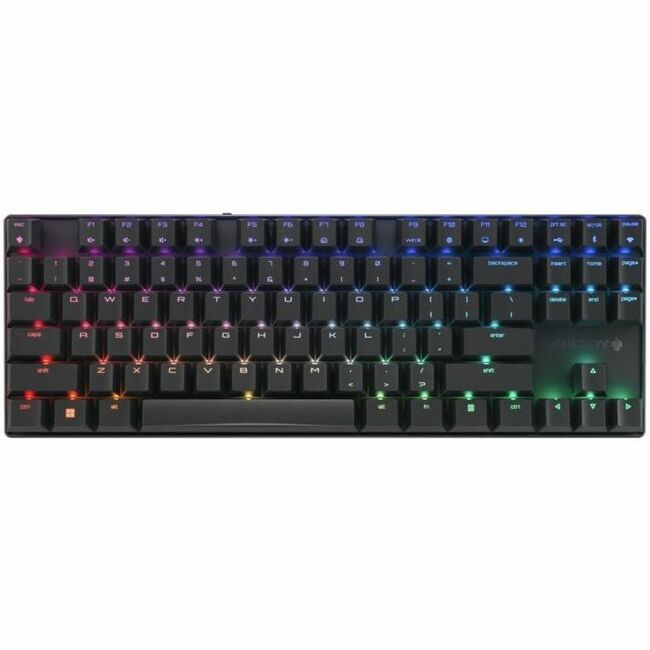 CHERRY MX 8.2 TKL,WIRELESS, MX BROWN RGB SWITCH, Black