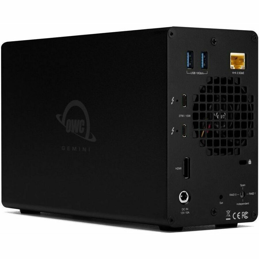 Other OWC 4TB Gemini Thunderbolt (40GB/s) Dock And Dual-Drive HDD RAID External Storage Solution