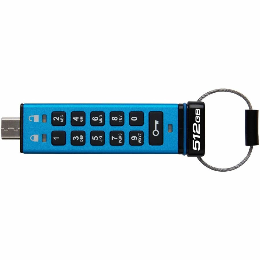 Kingston IronKey Keypad 200 512GB USB 3.2 (Gen 1) Type C Flash Drive