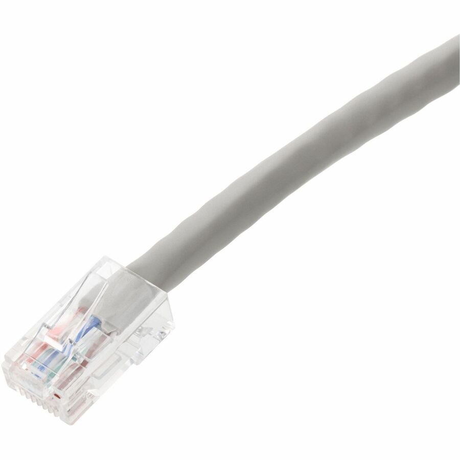 AddOn 35ft Gray CAT 6 PVC Ethernet Cable Non-Booted RJ-45 M/M