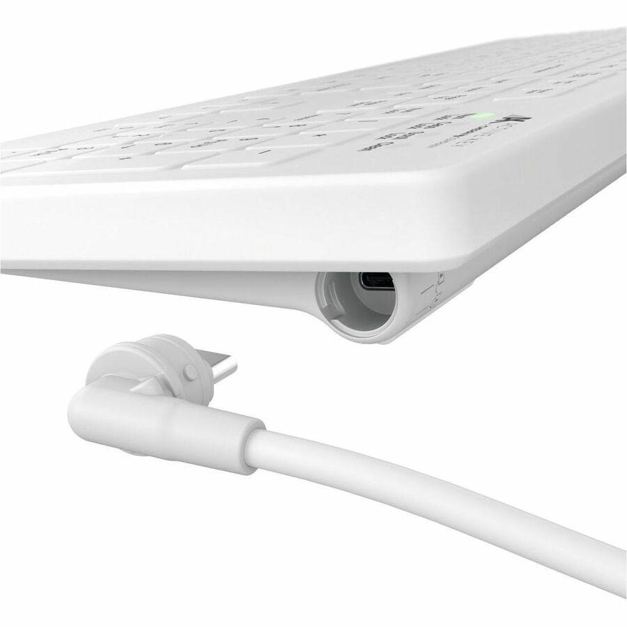 Active AK-C8112 Medical Keyboard, 1.30", AK-C8112F-YS-W/US, RF, USB Type A, White, Wired/Wireless