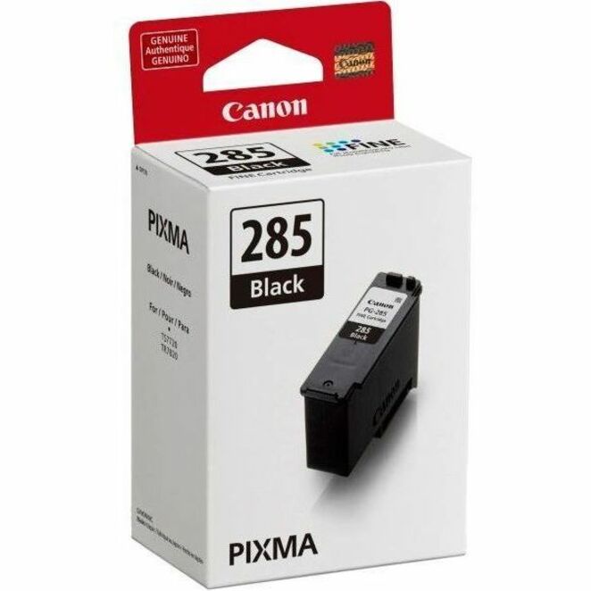Canon PG-285 Original Inkjet Ink Cartridge - Black - 1 Each