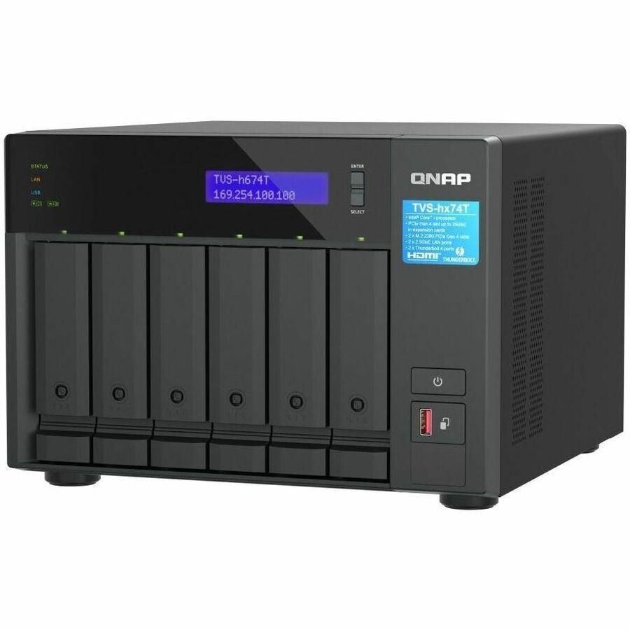 QNAP TVS-h674T-i5-32G SAN/NAS Storage System