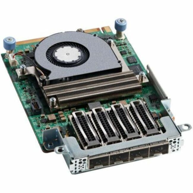 Cisco VIC 15427 and 15428 The Cisco UCS VIC 15427 and 15428 (Figure 8) are a quad-port small-form-factor pluggable (SFP+/SFP28/SFP56) mLOM card designed for Cisco