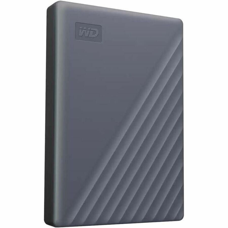 Western WD My Passport WDBWML0020BGY-WESN 2 TB Portable Hard Drive - External - Silicon Gray