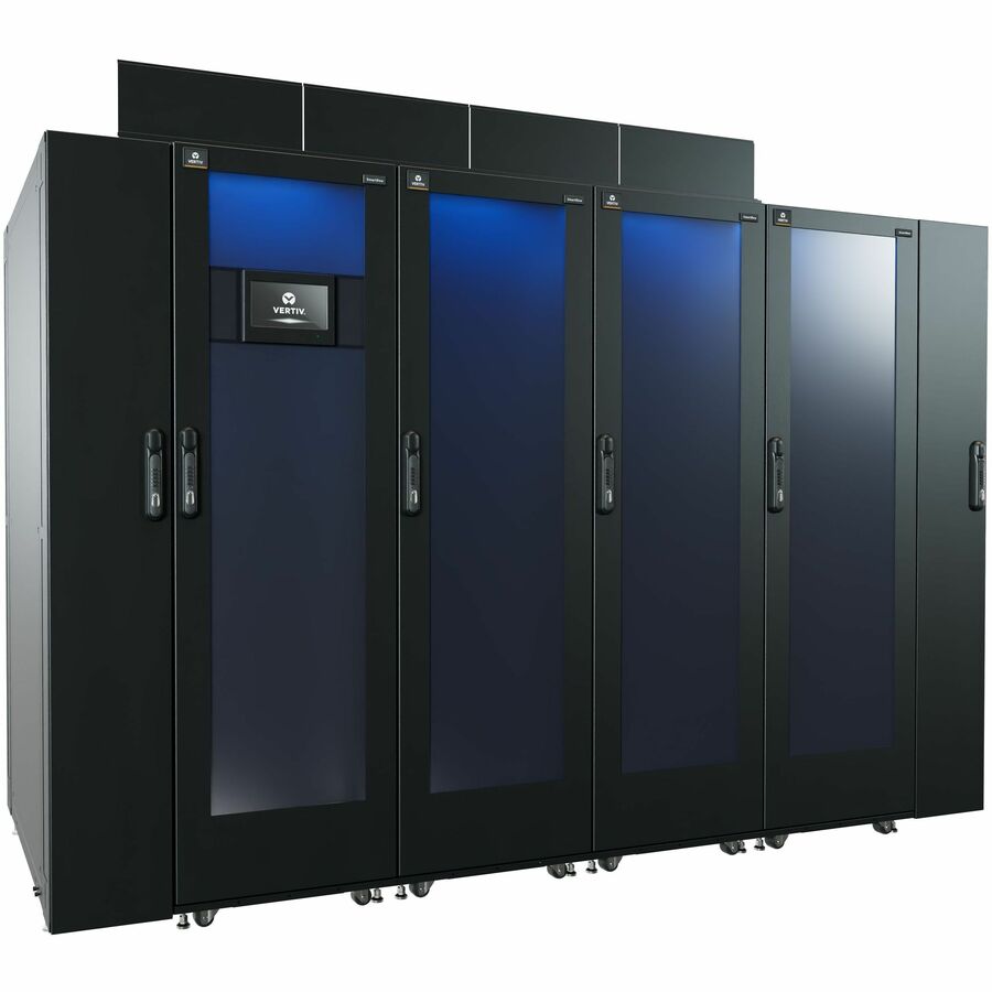 Vertiv &trade; SmartRow&trade; 2 | 3 Racks | 10 kW 208V | Single-Phase (2N) | 2 in-row cooling units (N+1) | cold air containment |