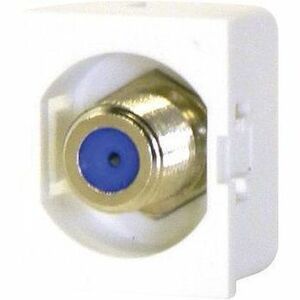 LEGRAND TJ1/RCA FEEDTHRU75OHMFG WHT, Female, Gray