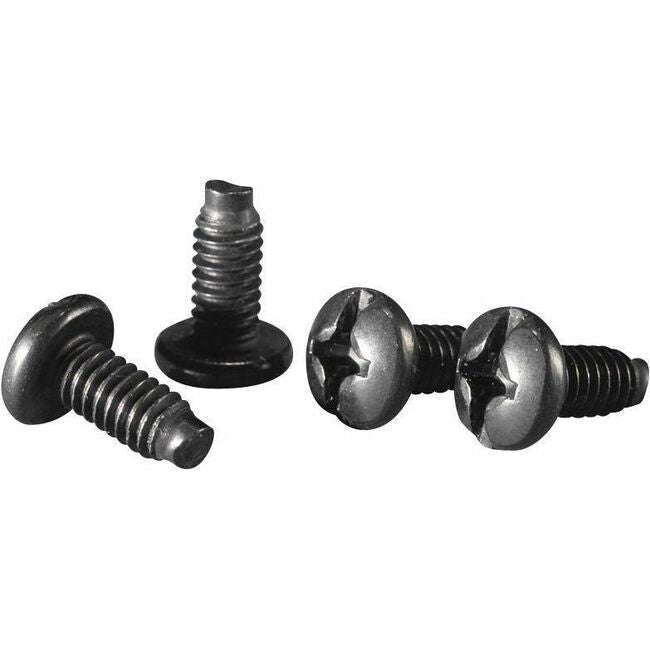 LEGRAND Ortronics 10-32 Panel Mounting Screws, 50 Pack, Black, PS-1032-50