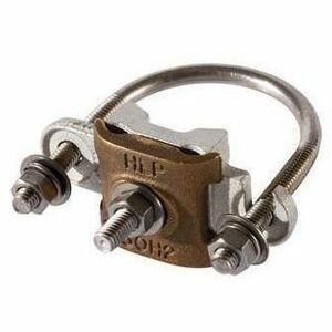 LEGRAND Ortronics Mounting Clamp for Pipe - Pink, 1.5 in, PCU152, rf