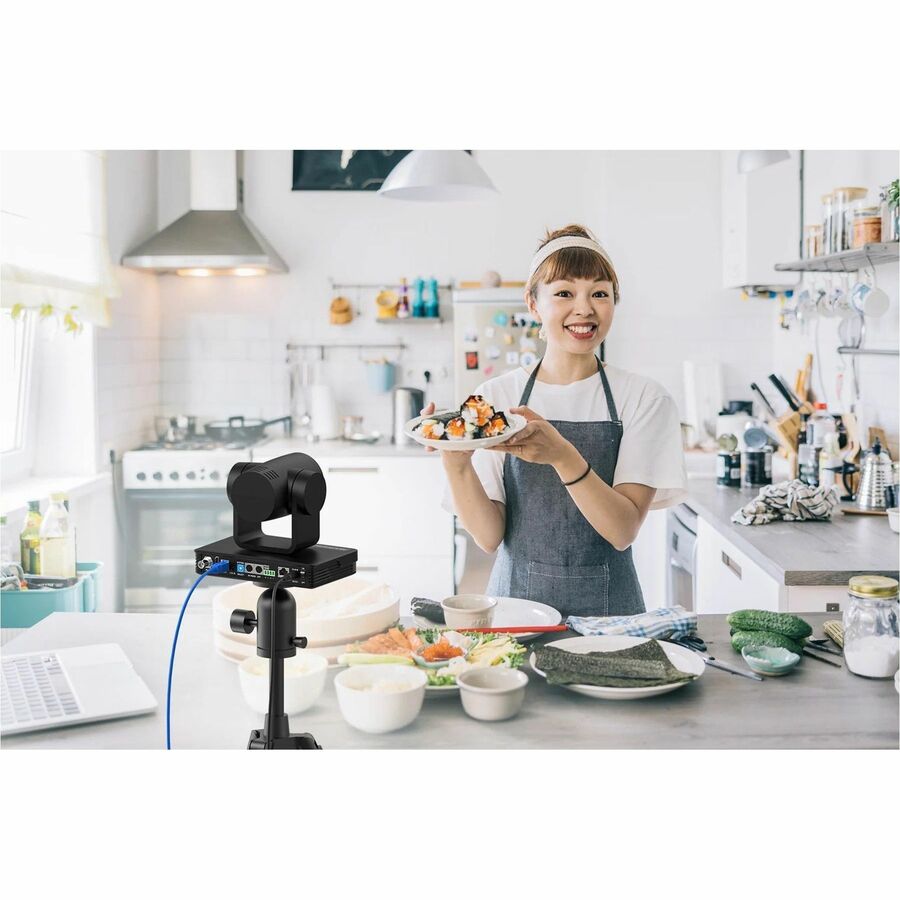 IPEVO VC-Z4K Video Conferencing Camera - 8.3 Megapixel - Black - USB Type C