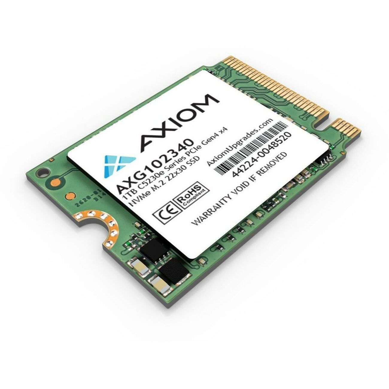 AXIOM 1TB C5230e Series PCIe Gen4 x4 NVMe M.2, 1.2 in, 195000IOPS