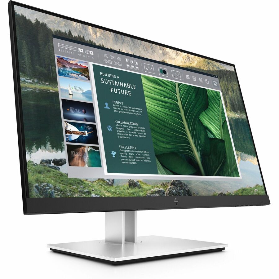 HPI SOURCING - NEW E24u G4 24" Class Full HD LCD Monitor - 16:9 - Black, Silver