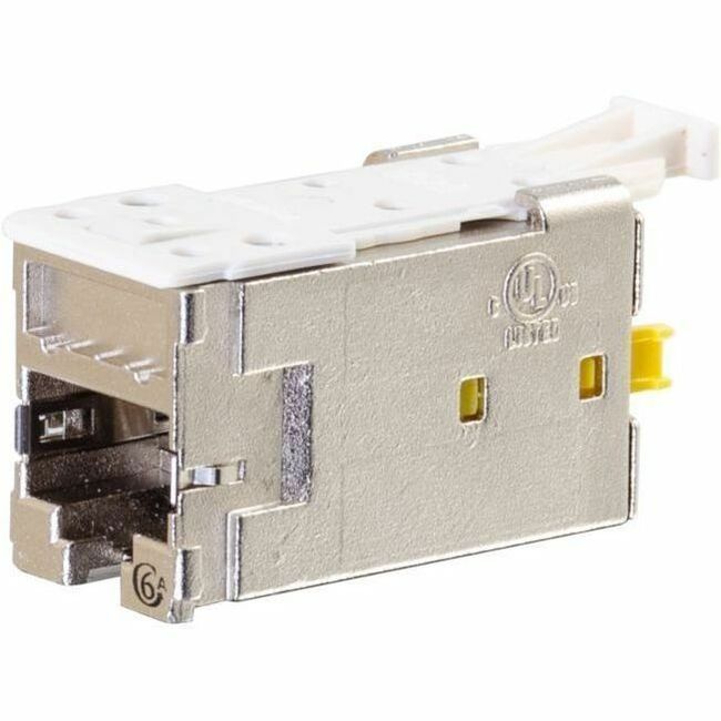 LEGRAND Ortronics Clarity Shielded High Density Jack (HDJS) CAT6A, T568A/B, 25 pack, Female, HDJS6A25, rf