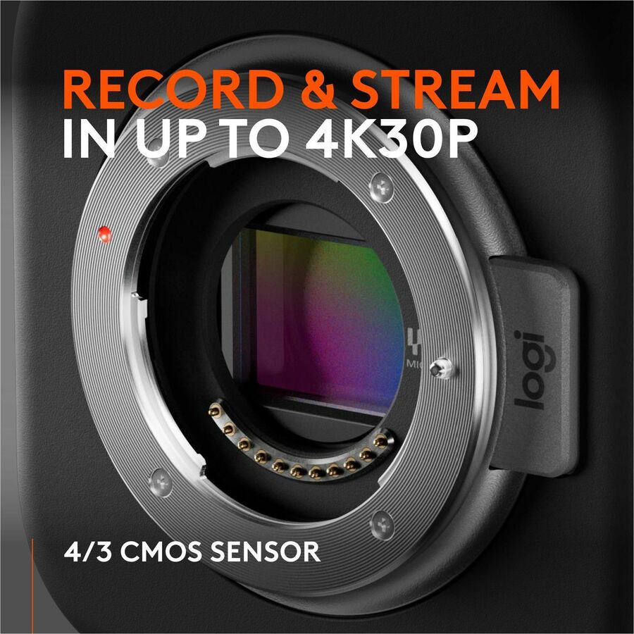 Logitech MEVO CORE (4K Mirrorless Live Streaming Camera)