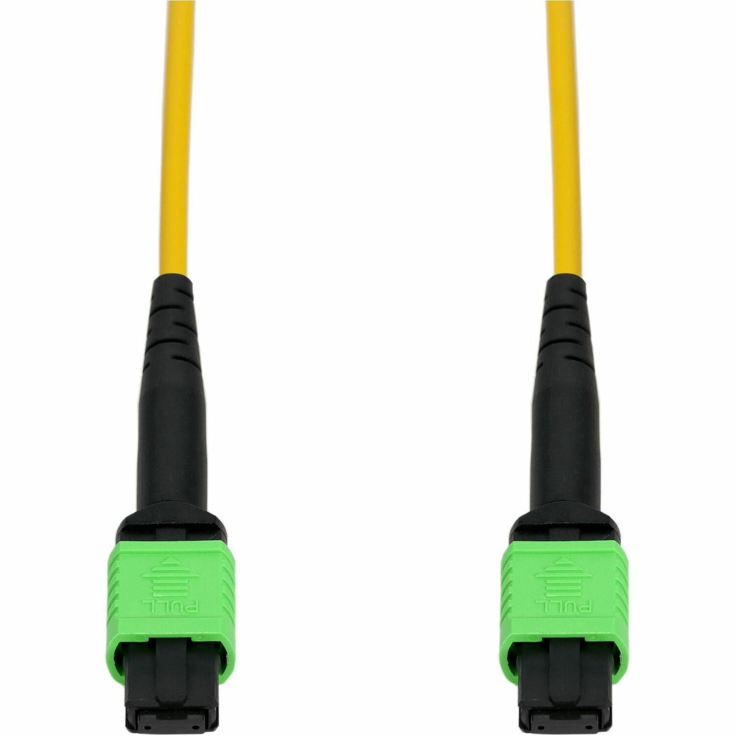AddOn 10m Mellanox Compatible AMPO-12 to AMPO-12 Yellow OS2 LSZH 12-Strand SMF Fiber Patch Cable