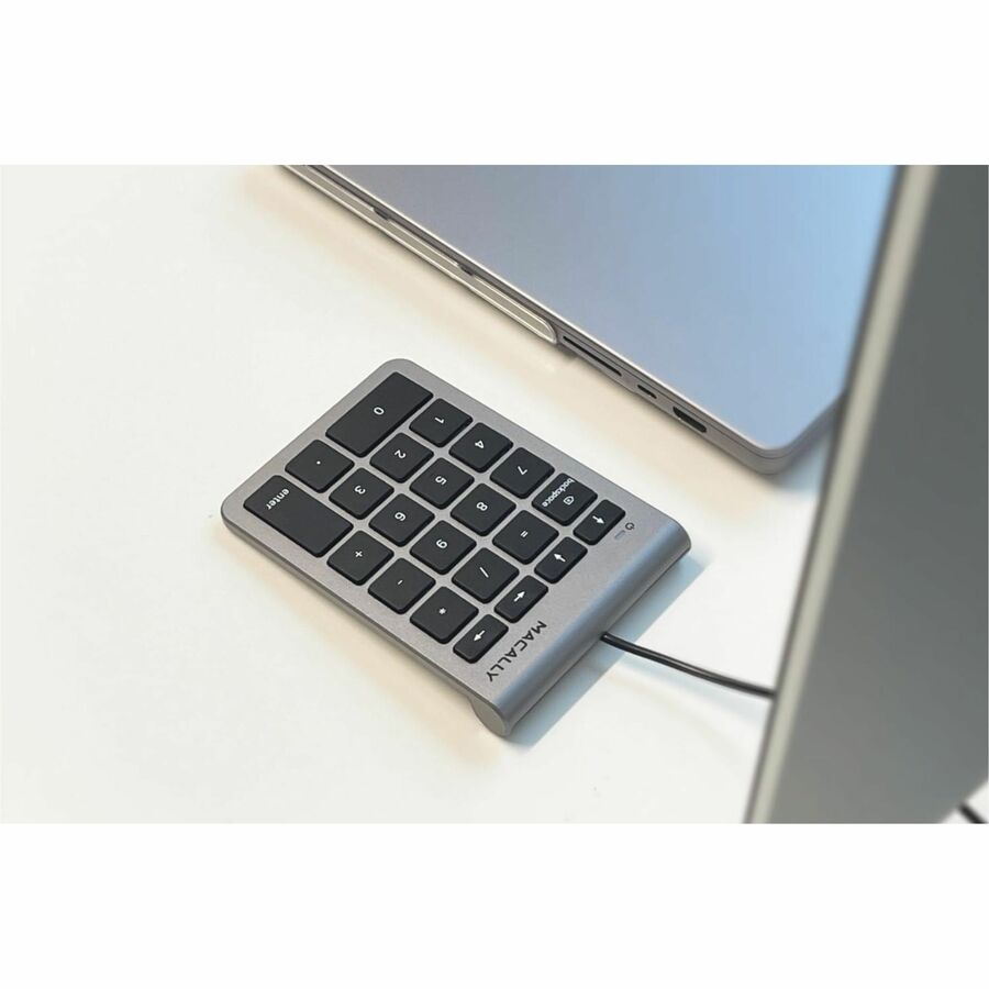 MACALLY 22 KEY USB-C NUMERIC KEYPAD 5 ft