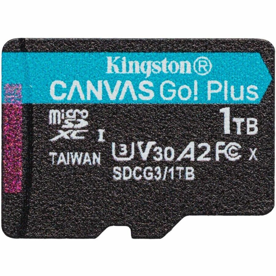 Kingston Canvas Go! Plus 1 TB Class 10/UHS-I (U3) V30 microSDXC - 1