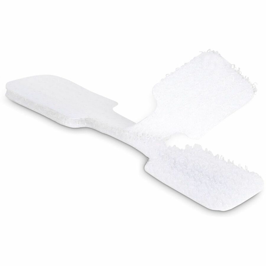 StarTech.com 3.5in (9cm) Cable Labels, 100 Pack, White, Hook-to-Hook Cable Tags, Write-On Cord Labels for Cable Management, Cord Identification