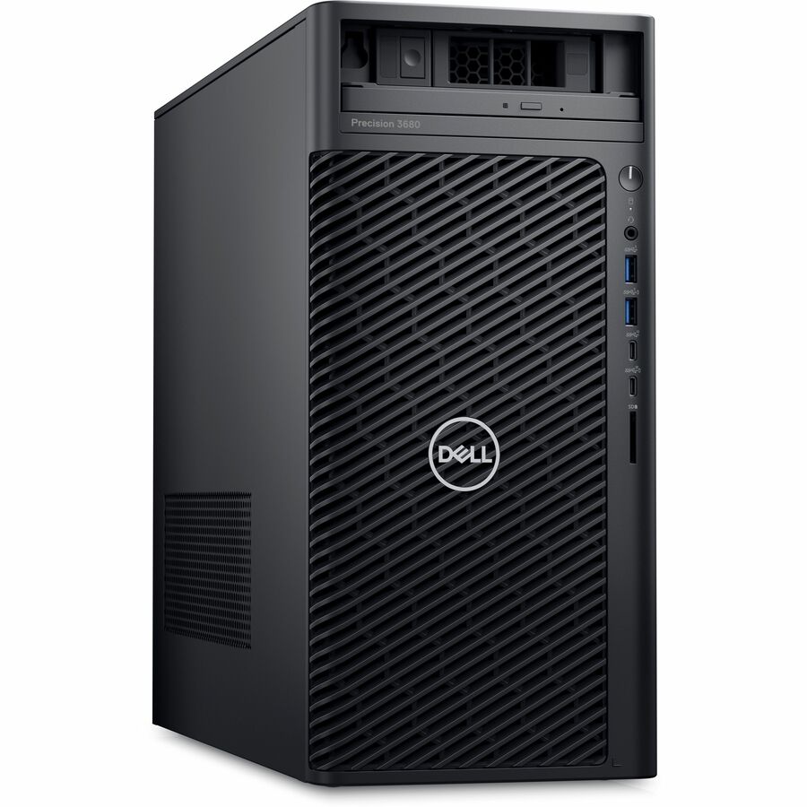 Dell Precision 3000 3680 Workstation - Core i5 14th Gen i5-14500 - vPro Technology - 16 GB - 512 GB SSD - Tower - Black