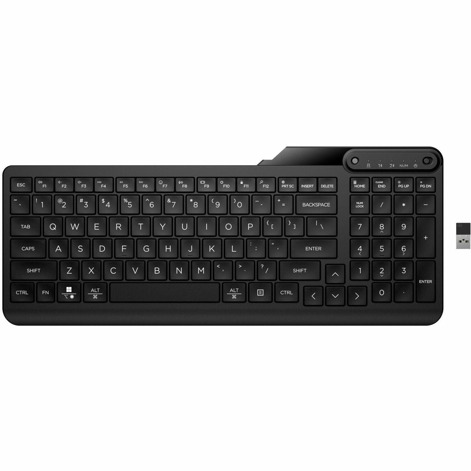 HP Ready for real work, anywhere you work Be ready to handle anything with the HP 475 Dual-Mode Wireless Keyboard