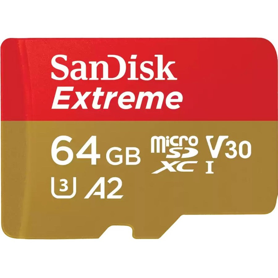 Western SanDisk Extreme 64 GB Class 3/UHS-I V30 microSDXC