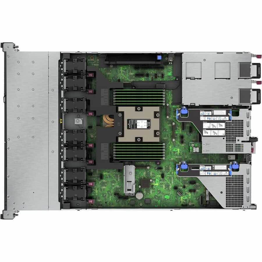 HPE SMART CHOICE ProLiant DL325 G11 1U Rack Server - 1 x AMD EPYC 9354P 3.25 GHz - 256 GB RAM - 3.84 TB SSD - (2 x 1.92TB) SSD Configuration - 12Gb/s SAS Controller