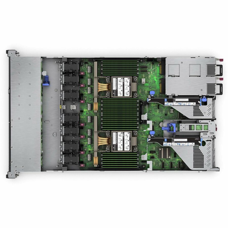 HPE SMART CHOICE ProLiant DL360 Gen11 1U Rack Server - 1 x Intel Xeon Silver 4510 2.4 GHz - 64 GB RAM - 2.4 TB HDD - (2 x 1.2TB) HDD Configuration - Serial ATA/600, 12Gb/s SAS Controller
