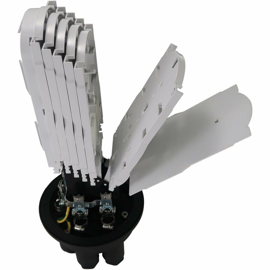 Eaton Tripp Lite Series Fiber Splice Dome Enclosure - 6 Splicing Trays, 144 Fiber Capacity, IP68 Rated