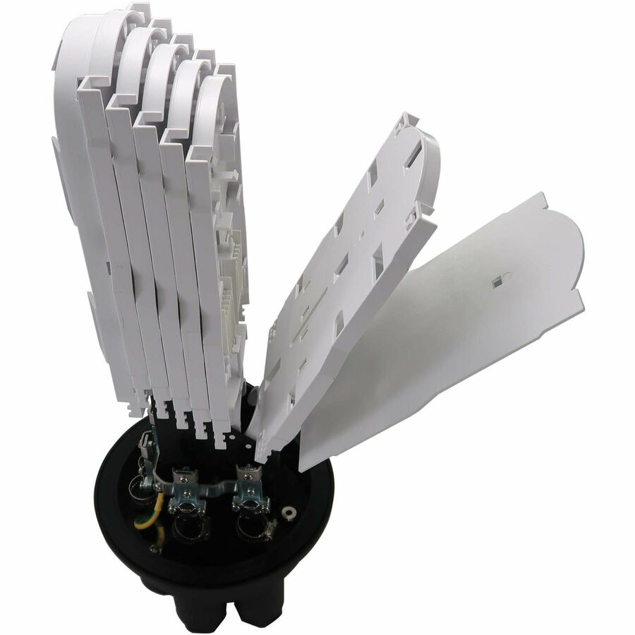 Eaton Tripp Lite Series Fiber Splice Dome Enclosure - 6 Splicing Trays, 576 Fiber Capacity, IP68 Rated