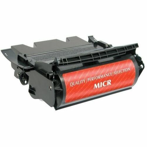 V7 Remanufactured High Yield Toner Cartridge for LEXMARK 64004HA(M), 64015HA(M), 64035HA(M), X644H01A(M), X644H11A(M), X644H21A(M) - MICR - Magnetic Ink Character Recognition for check printing -