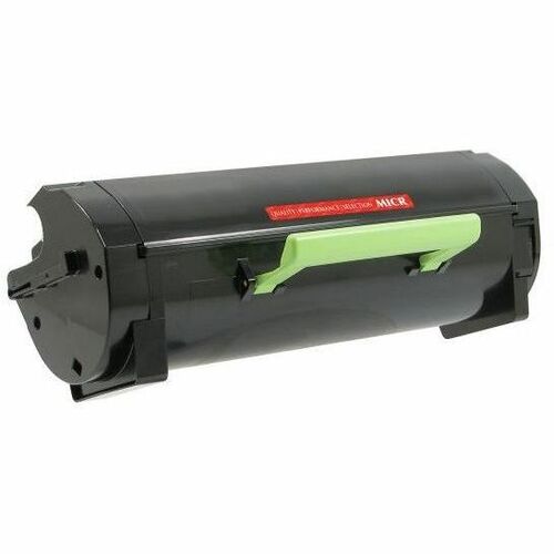V7 Remanufactured Ultra High Yield Toner Cartridge for LEXMARK 50F0UA0(M), 50F1U00(M) - MICR - Magnetic Ink Character Recognition for check printing - Black - 20000