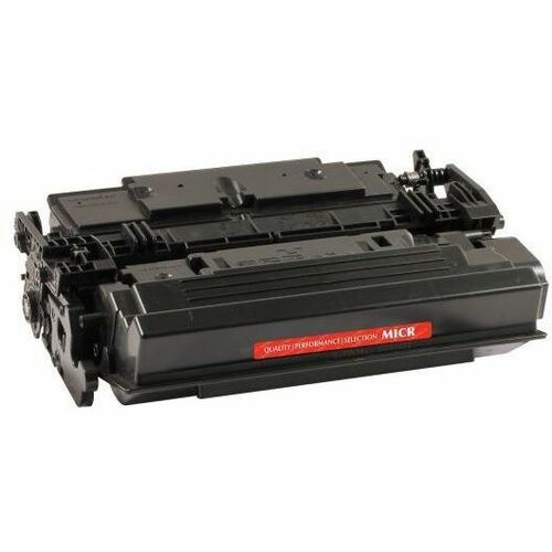 V7 Remanufactured High Yield Toner Cartridge for HP 02-81676-001, CF287X(M), W9017MC(M) - MICR - Magnetic Ink Character Recognition for check printing - Black - 18000
