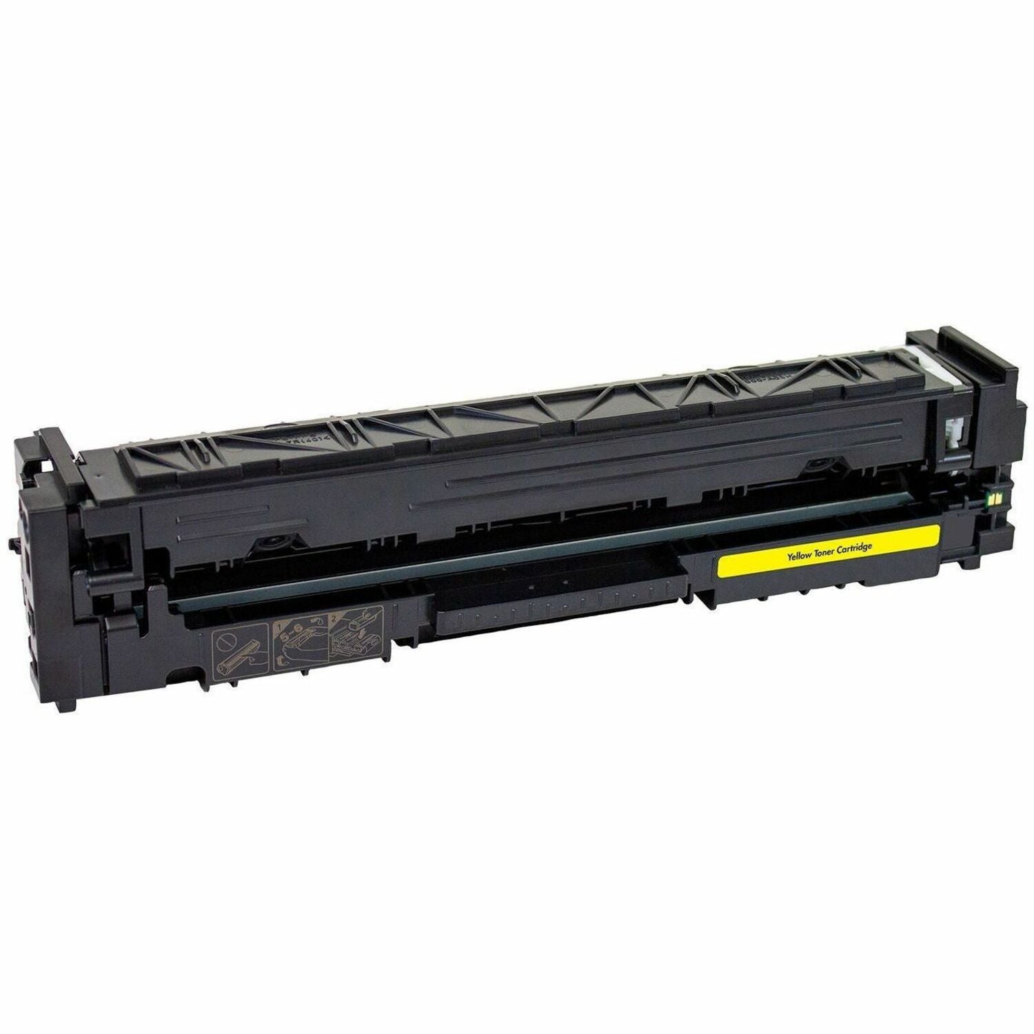 V7 Remanufactured High Yield Toner Cartridge for HP W2112X - Color Laser - Yellow - 2450 Pages.