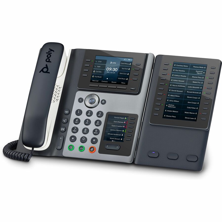 HPI Poly Edge E450 IP Phone and PoE-enabled GSA/TAA