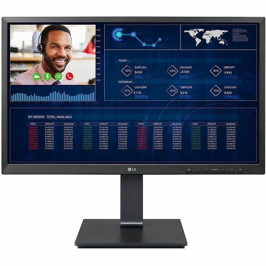 LG 24CR660NK-6P All-in-One Thin Client - 1 Celeron N5105 2 GHz - Black