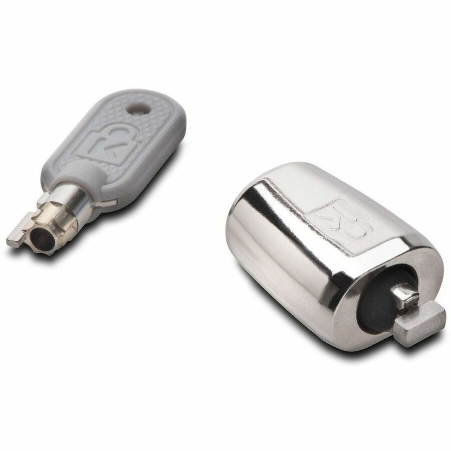 ACCO Kensington MicroSaver K64430 Cube Keyed Lock, 0.3 in, Black