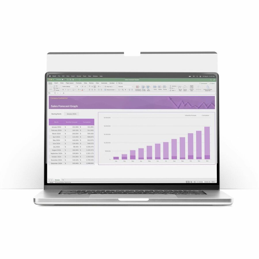 StarTech.com 13.3-inch 16:10 Touch Privacy Screen, Laptop Security Shield, Anti-Glare Blue Light Filter, Flip-Up