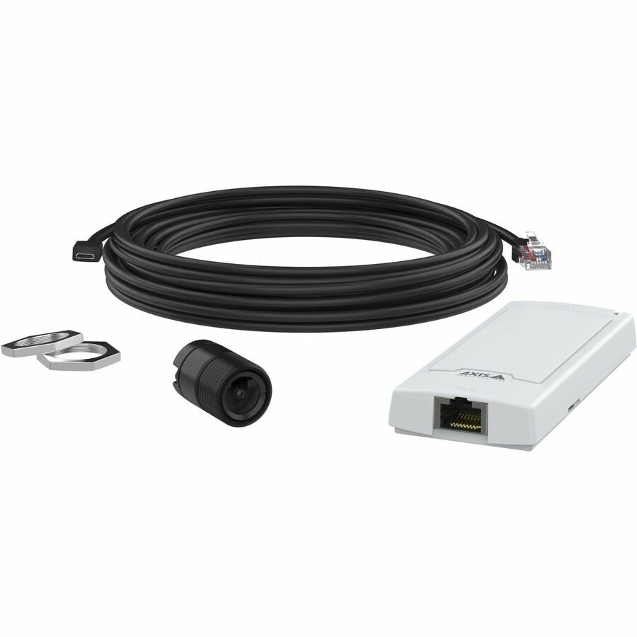 AXIS P1245 Mk II Indoor/Outdoor Full HD Network Camera - Color - 10 - White - TAA Compliant