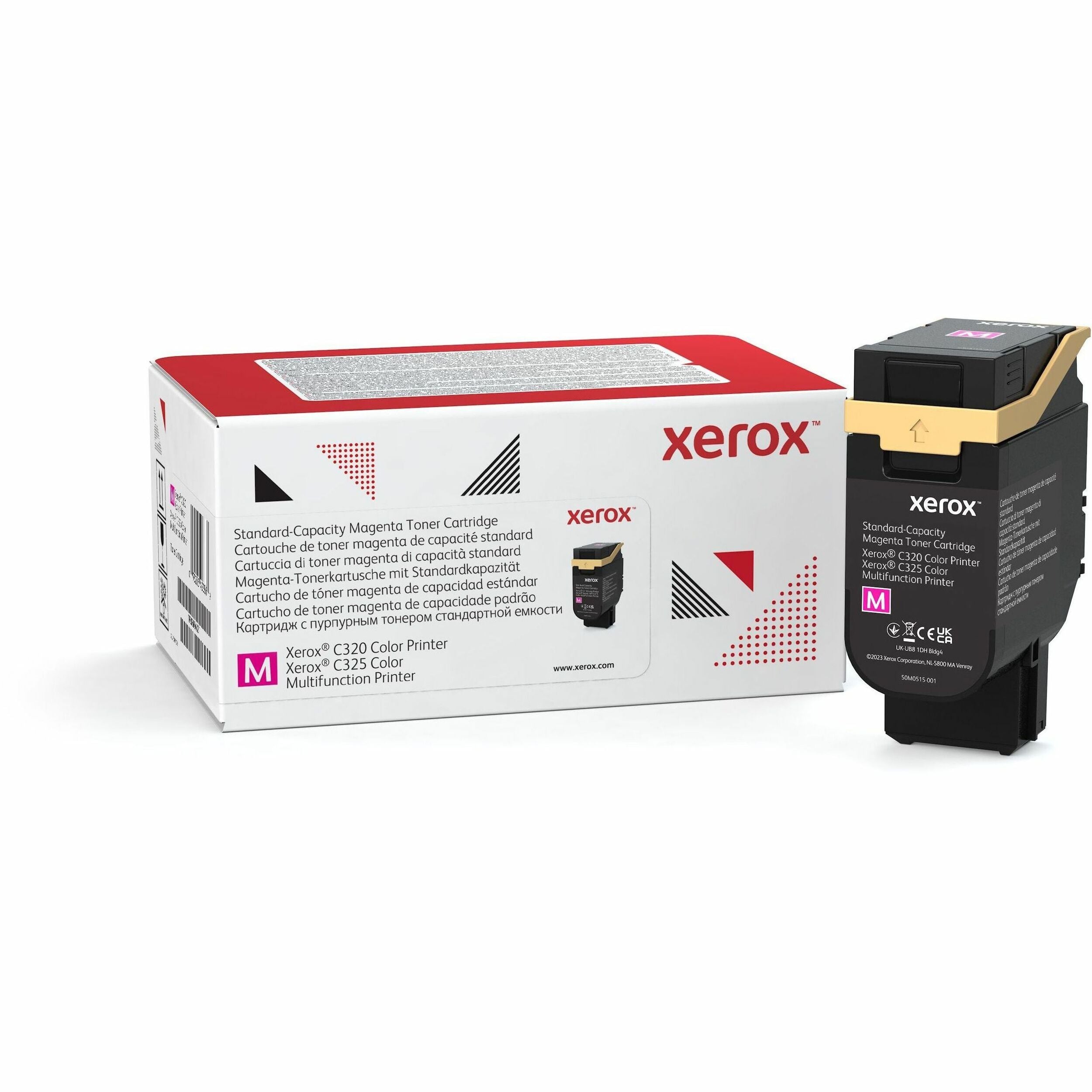 Xerox Genuine Xerox® C320 Color Printer, C325 Color Multifunction Printer Magenta Standard capacity Toner Cartridge (1800 Pages) - 006R04821