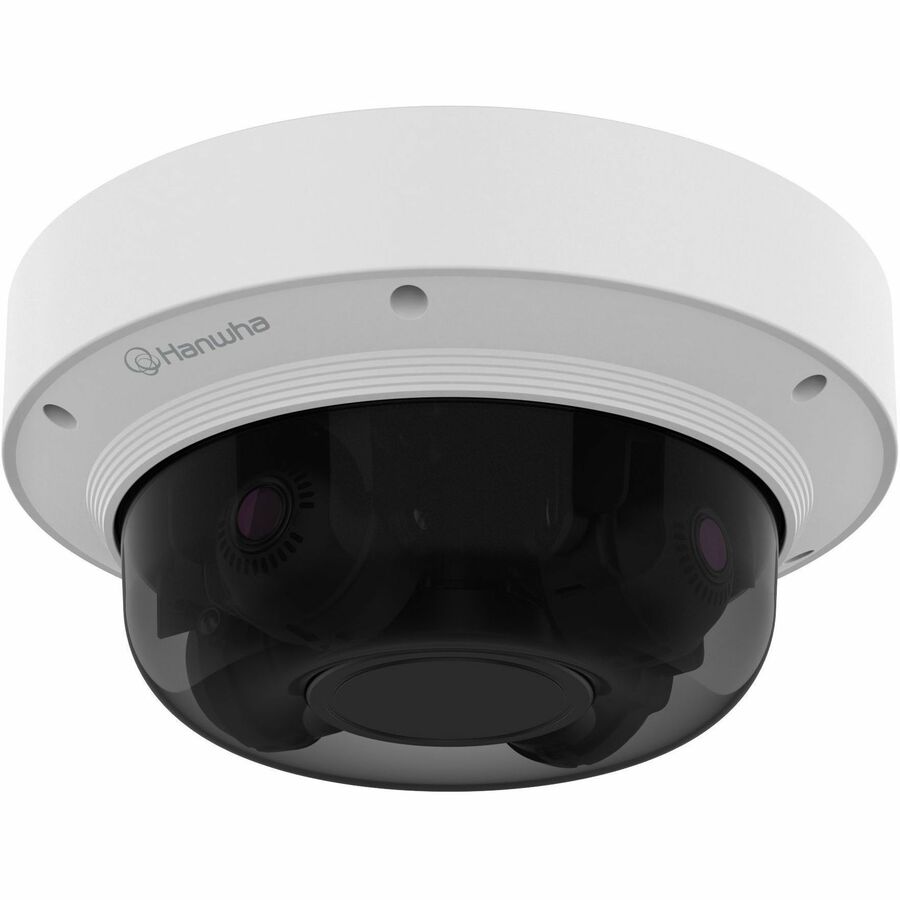 Hanwha Dome Cover - Night Vision - Aluminum, Polycarbonate - Silver, White, Transparent Smoke