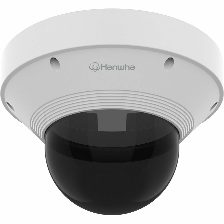 Hanwha Dome Cover - Security - Aluminum, Polycarbonate - White, Transparent Smoke, Silver