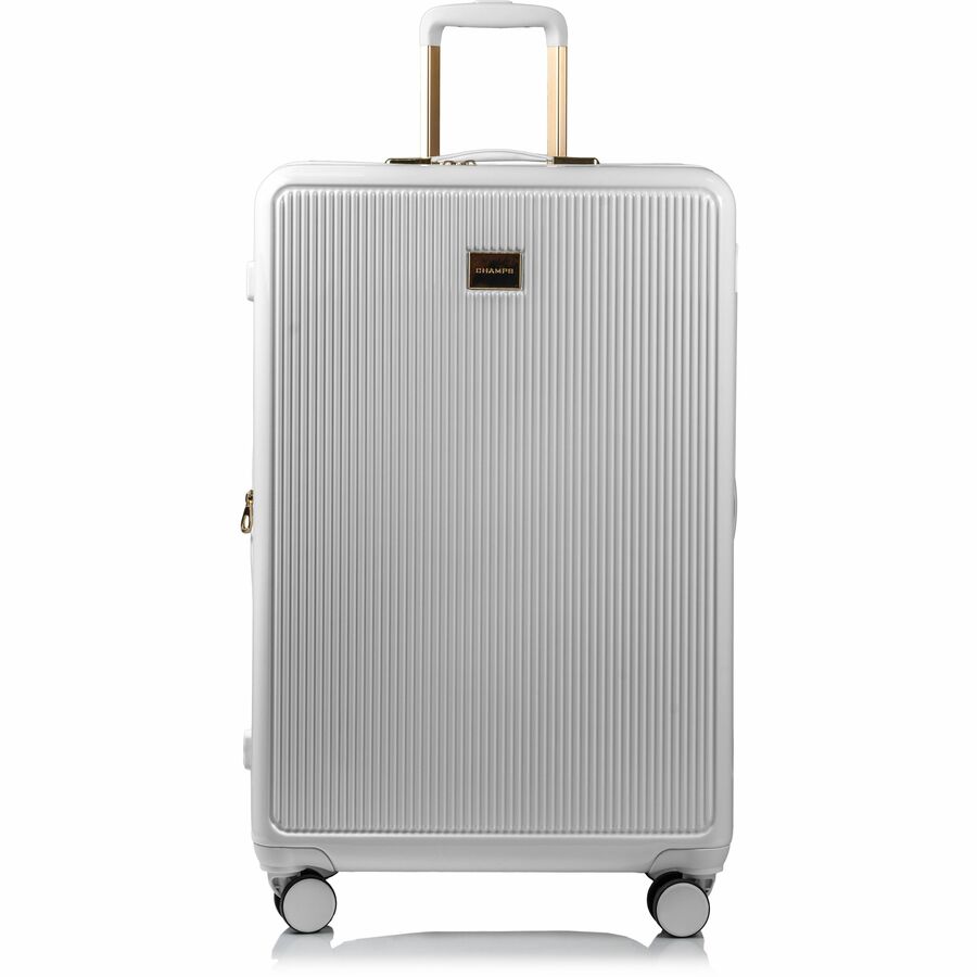 CHAMPS Luxe Collection - 3-piece Hardside Luggage set - White