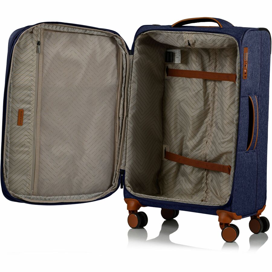 CHAMPS Classic II Collection - 3-piece Softside Luggage set - Navy