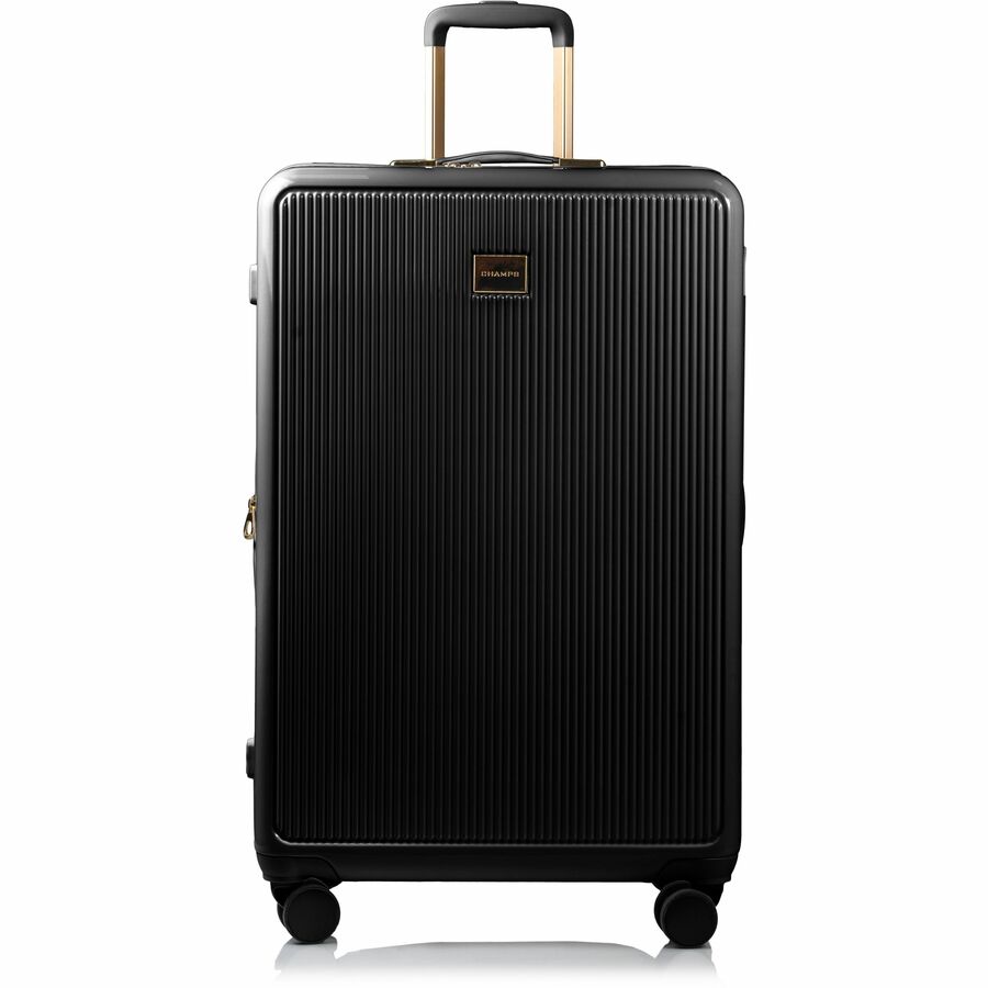CHAMPS Luxe Collection - 3-piece Hardside Luggage set - Black