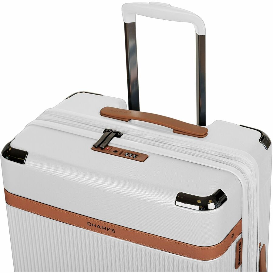 CHAMPS Vintage Air Collection - 3-piece Hardside Luggage set - Ivory