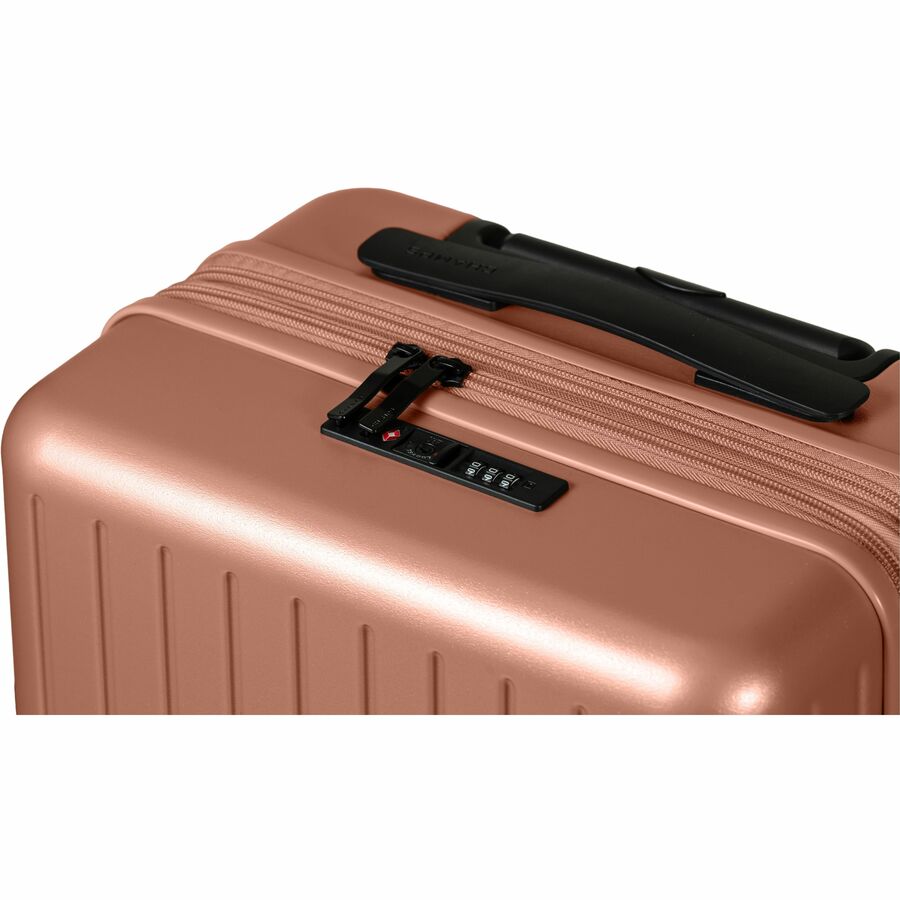 CHAMPS Fresh II Collection - 3-piece Hardside Luggage set - Pink