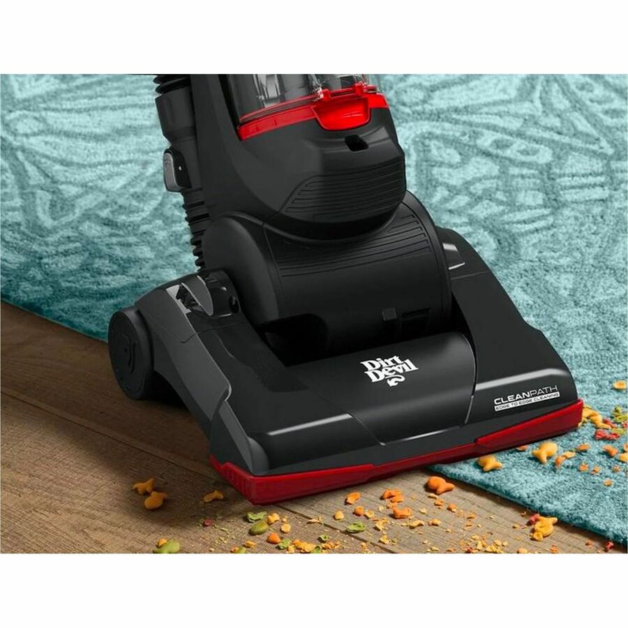 Techtronic Dirt Devil UD20121V Upright Vacuum Cleaner, 11 in, Red
